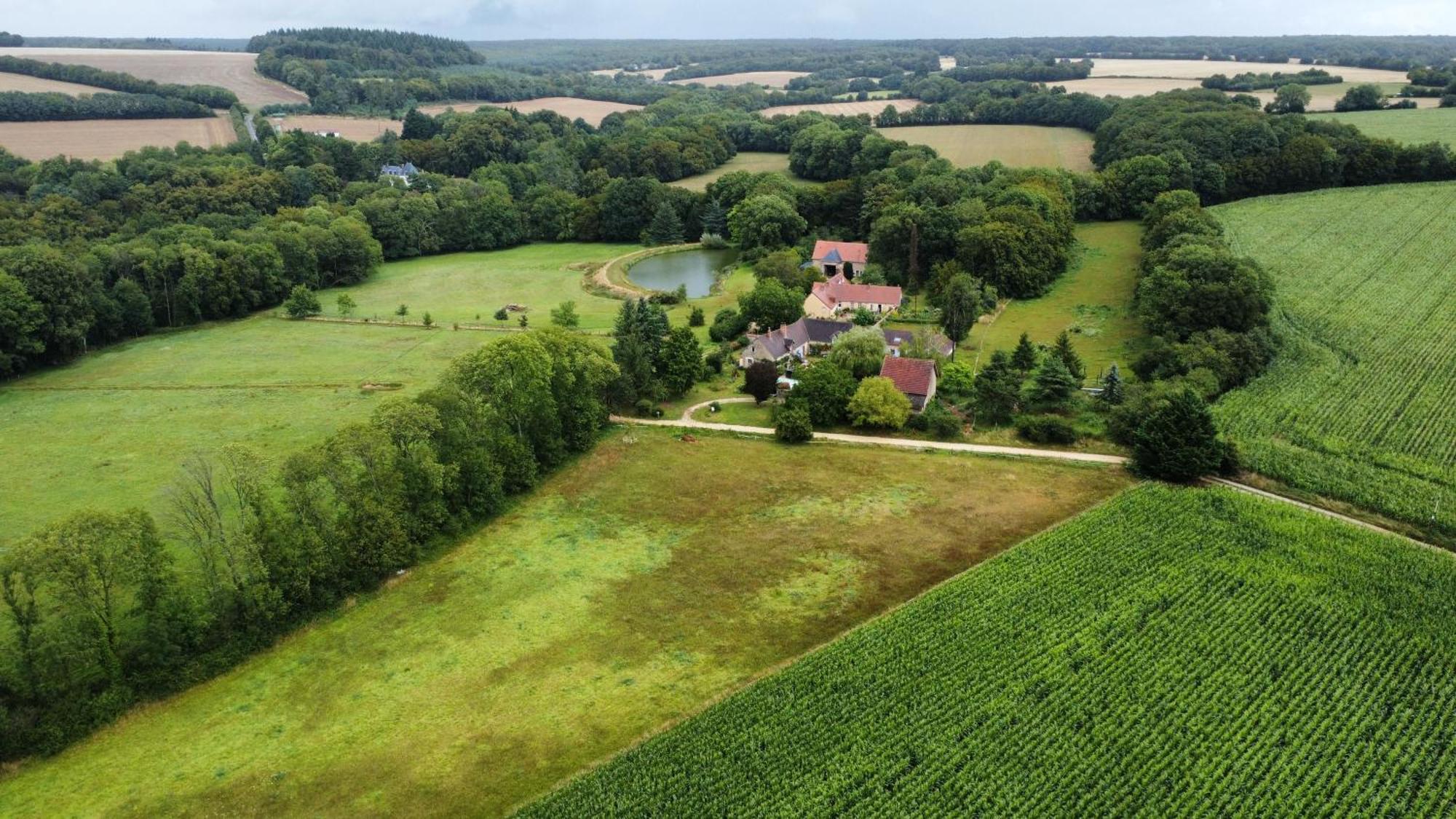 Les Anniquins Villa Ivoy-le-Pre Exterior photo